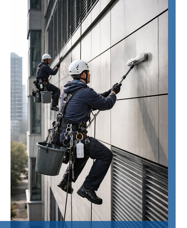 Мойка вентилируемого фасада в Тобольске от 254 р. | ВЫСОТНИК-Тбл