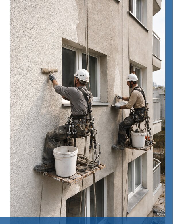 Нанесение короеда на фасад в Тобольске от 458 р. | ВЫСОТНИК-Тбл