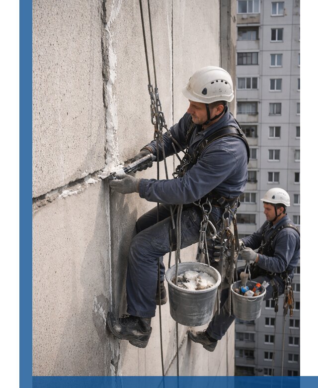 Утепление межпанельных швов в Тобольске профессионально и надежно