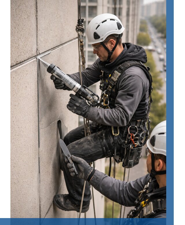 Первичная герметизация швов в Тобольске от 610 р. | ВЫСОТНИК-Тбл