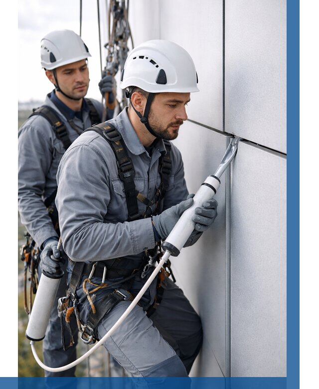 Герметизация швов вилатермом в Тобольске от 610 р. | ВЫСОТНИК-Тбл