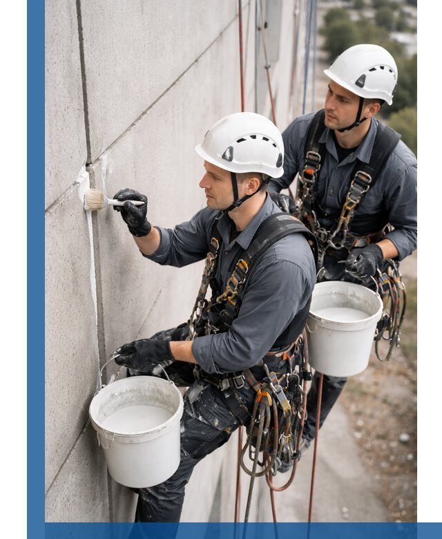 Противогрибковая обработка швов в Тобольске для фасадов и кровель