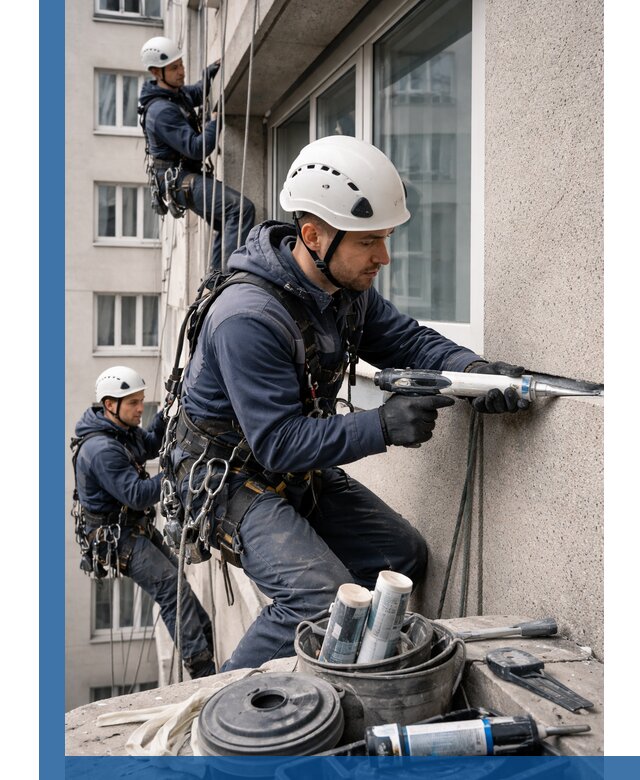 Герметизация швов лоджии в Тобольске профессионально и надежно