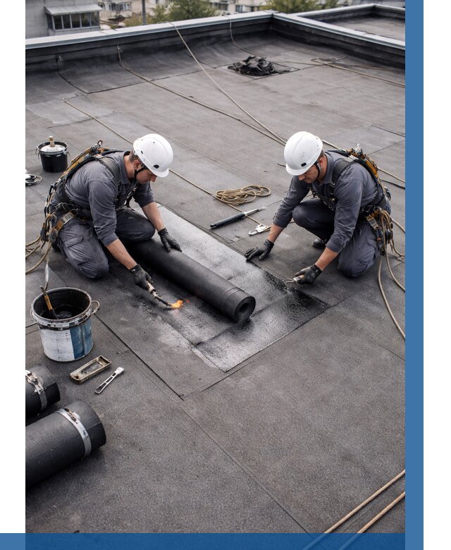 Ремонт мягкой кровли под ключ в Тобольске от 712 р. | ВЫСОТНИК-Тбл