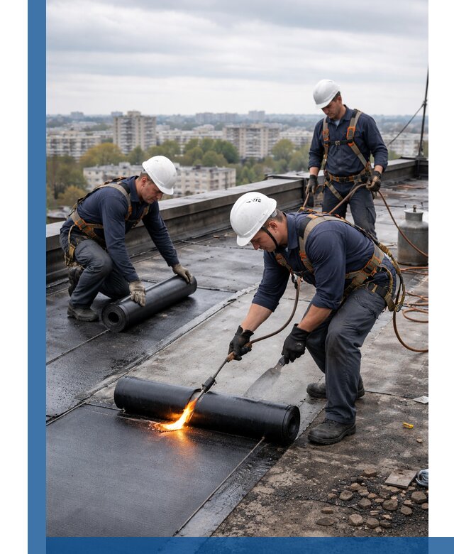 Ремонт наплавляемой кровли в Тобольске качественно и надежно