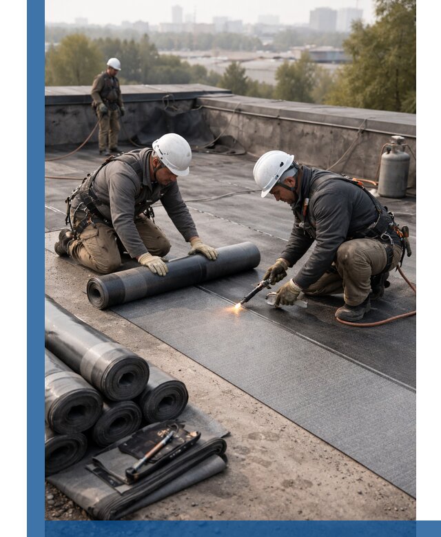 Монтаж мягкой кровли в Тобольске профессионально и надежно