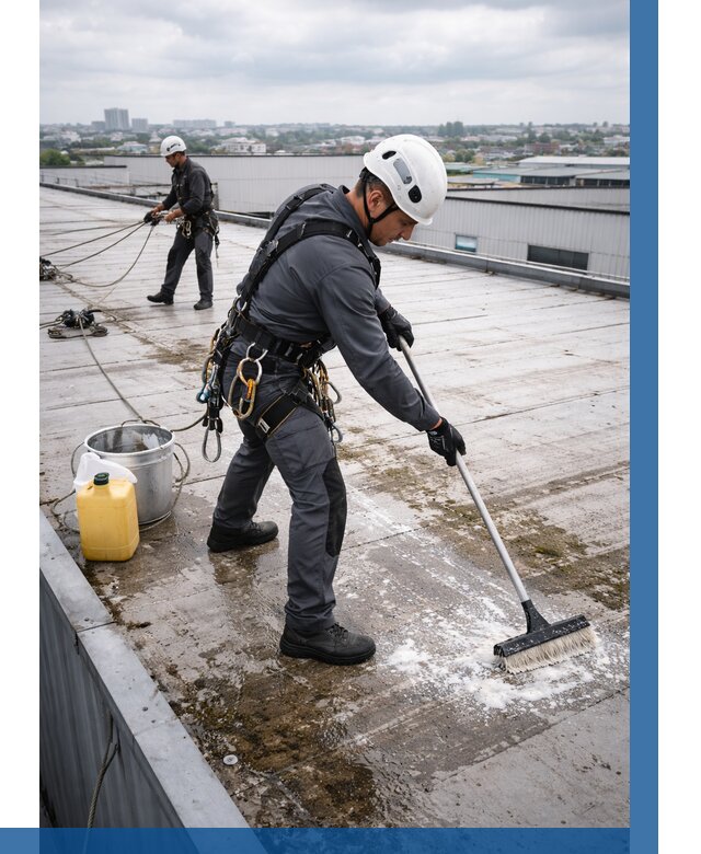 Очистка крыши по графику в Тобольске от 7625 р. | ВЫСОТНИК-Тбл