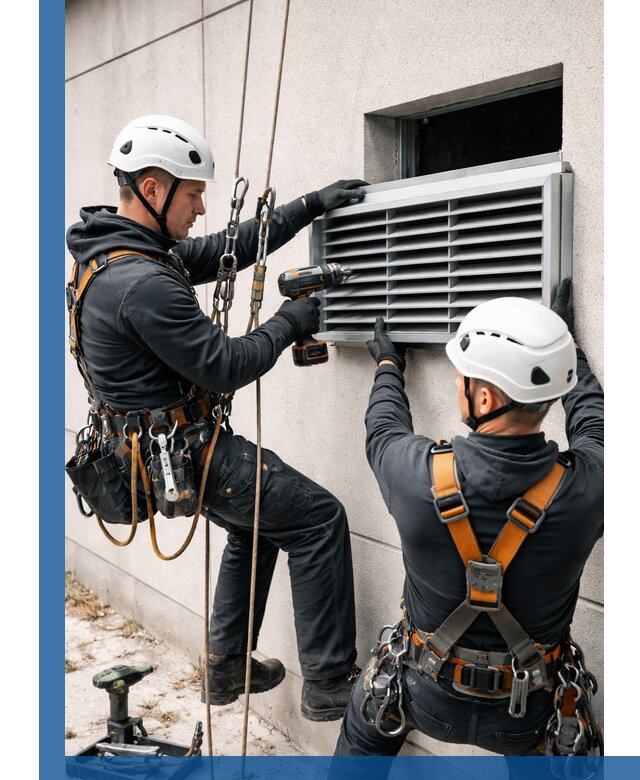 Монтаж вентиляционных решеток в Тобольске профессиональный сервис