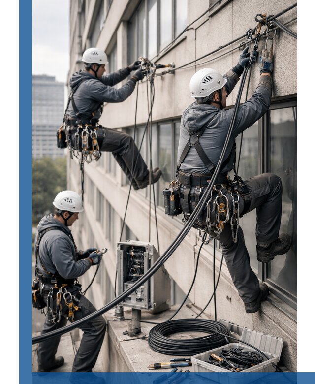 Прокладка оптоволоконного кабеля в Тобольске под ключ с тестированием