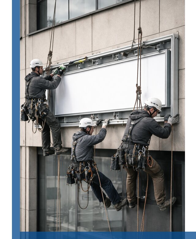 Профессиональный монтаж светового короба под ключ в Тобольске