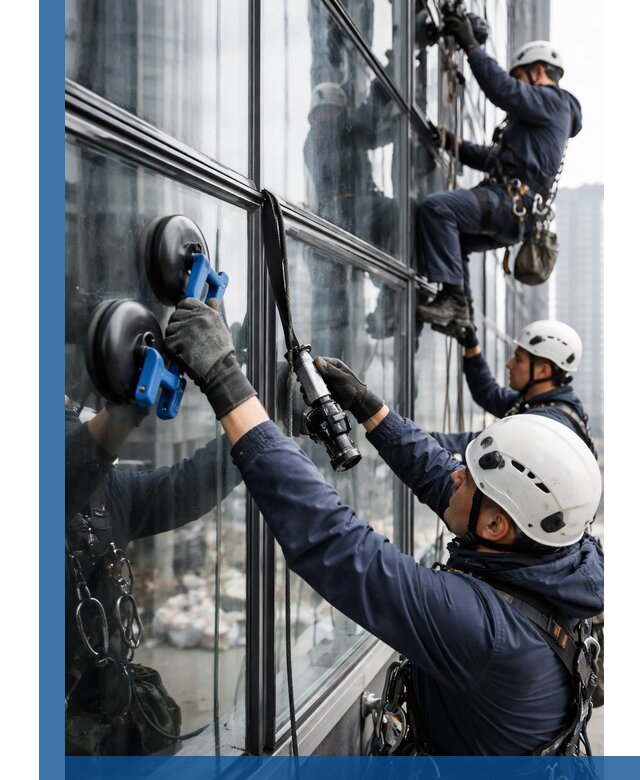 Радиусное остекление фасадов под ключ в Тобольске с гарантиями