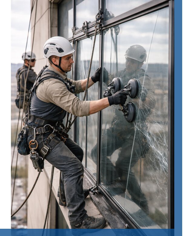 Замена стекла в витраже в Тобольске под ключ от 8642 р. | ВЫСОТНИК-Тбл