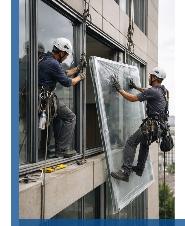 Профессиональная замена стекла в витраже в Тобольске с гарантией