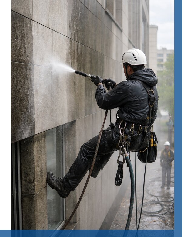 Гидроструйная очистка поверхностей в Тобольске от 864 р. | ВЫСОТНИК-Тбл