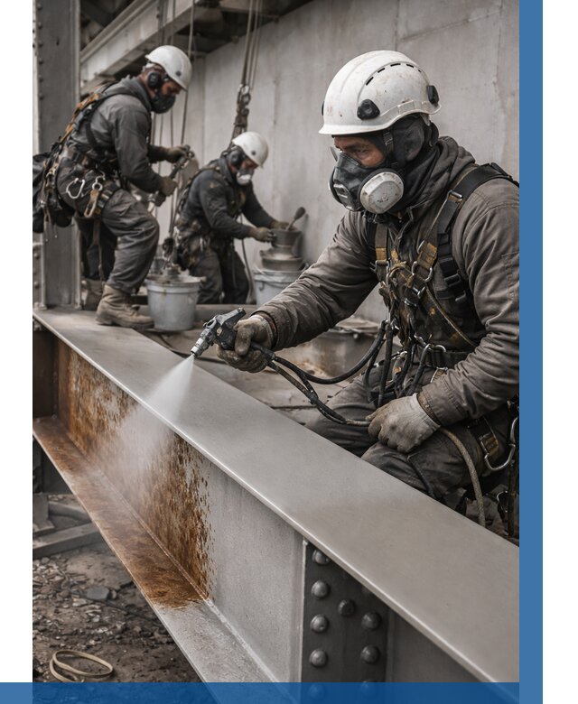 Антикоррозионная покраска металла в Тобольске от 712 р. | ВЫСОТНИК-Тбл