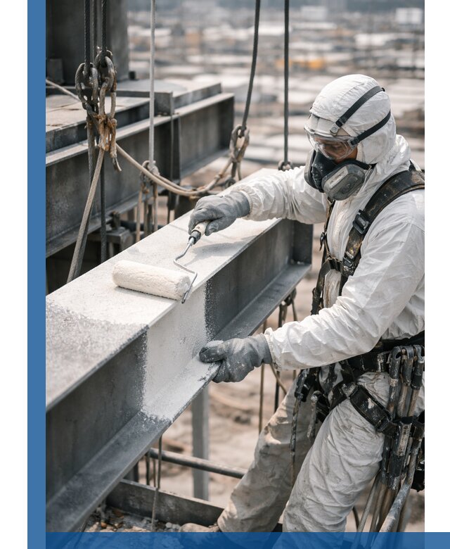 Профессиональная огнезащитная обработка металлоконструкций в Тобольске