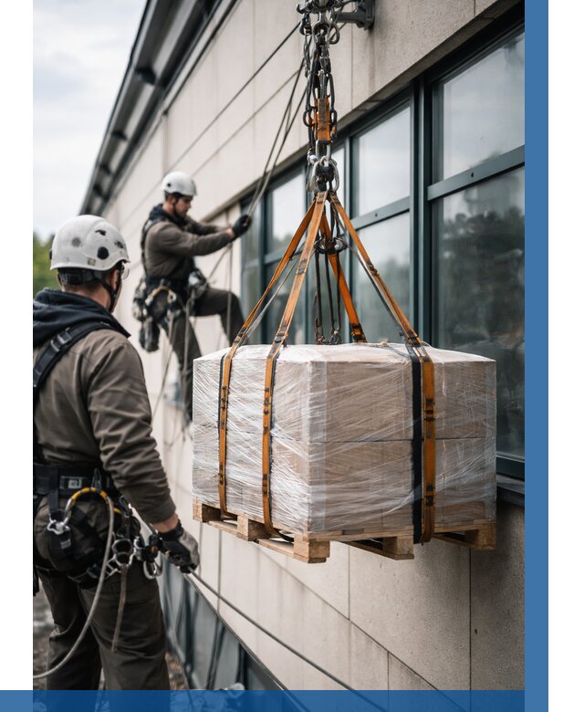 Подъем груза на высоту в Тобольске от 3050 р. | ВЫСОТНИК-Тбл