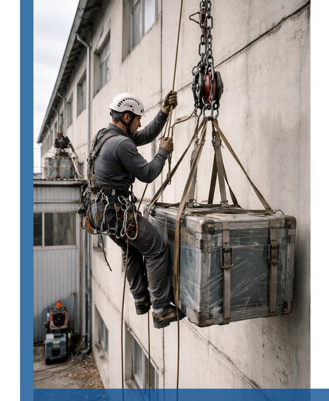 Подъем грузов на высоту в Тобольске для промышленных объектов