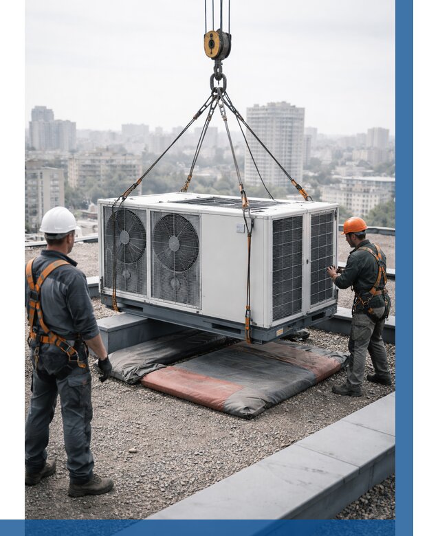 Подъем груза на крышу в Тобольске от 5084 р. | ВЫСОТНИК-Тбл заказать