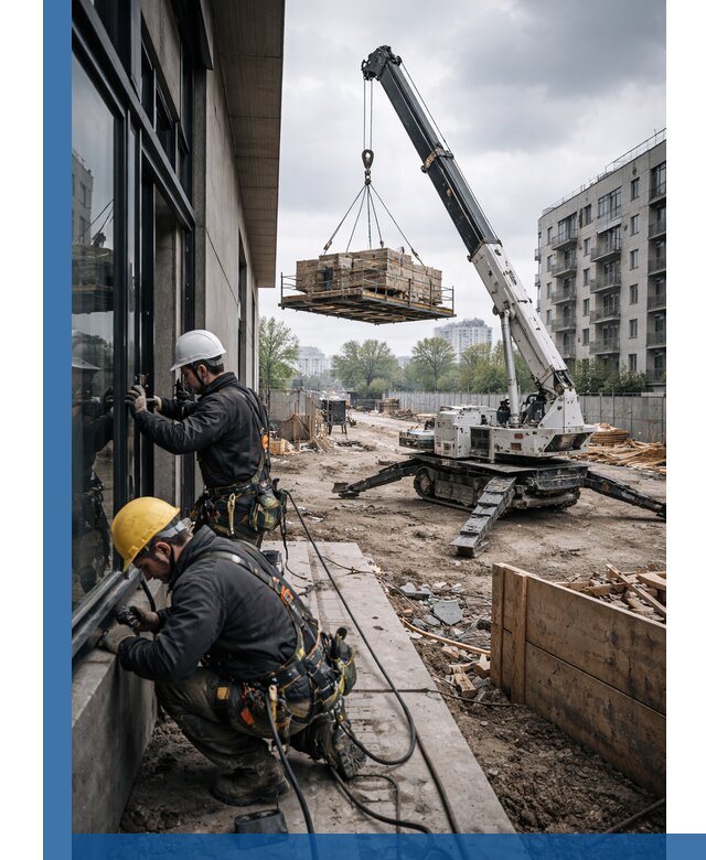 Аренда крана Пионер в Тобольске для строительных работ