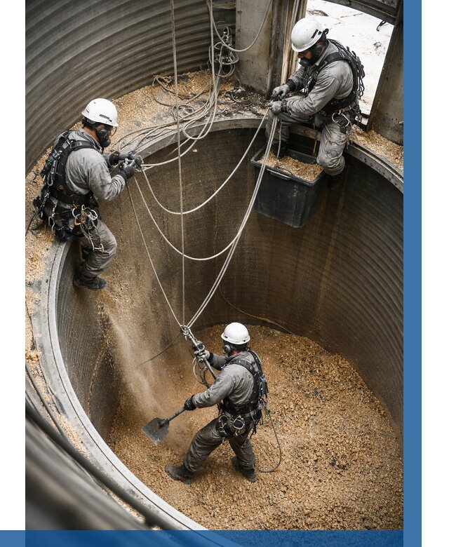 Чистка зерновых бункеров в Тобольске от 12200 р. | ВЫСОТНИК-Тбл