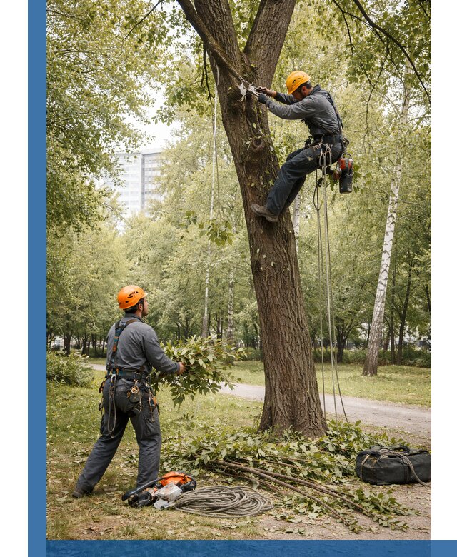 Санитарная обрезка деревьев в Тобольске, профессионально и безопасно