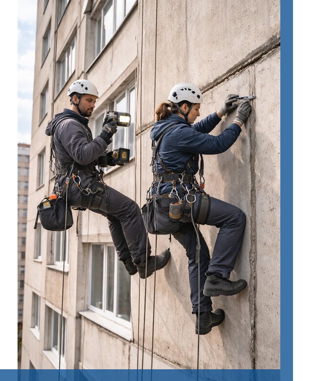 Обследование межпанельных швов в Тобольске от 1830 р. | ВЫСОТНИК-Тбл