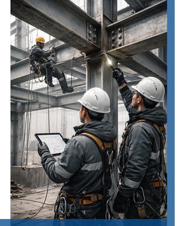 Обследование металлоконструкций в Тобольске от 5592 р. | ВЫСОТНИК-Тбл